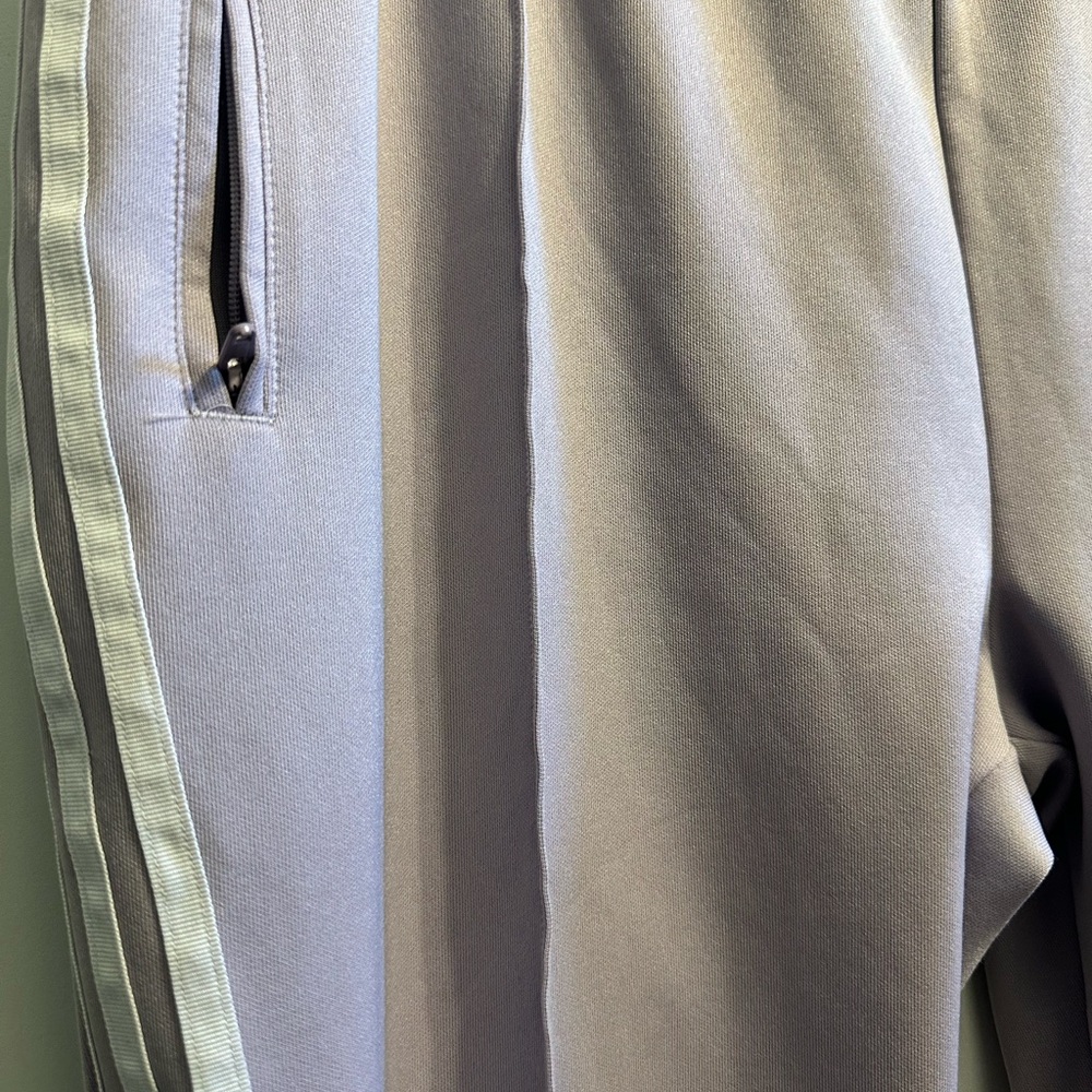 adidas Lavender Track Pants with White 3-Stripes - Picture 4 of 7